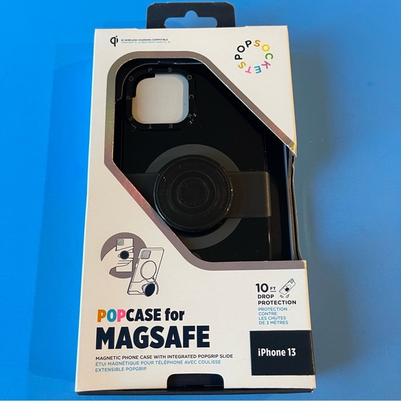 iPhone 13 - Popsockets MagSafe PopCase (TRANSLUCENT BLACK) - Picture 1 of 4